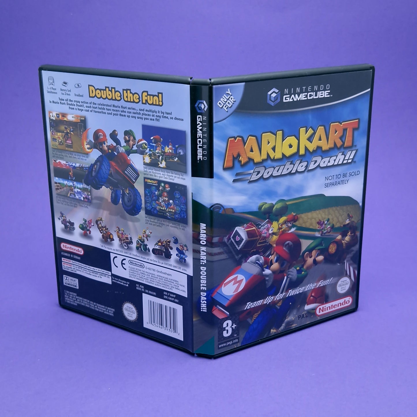 NINTENDO GAMECUBE ☆ Console PLATINUM PAK MARIO KART DOUBLE DASH Zelda ☆ Retro Boxed