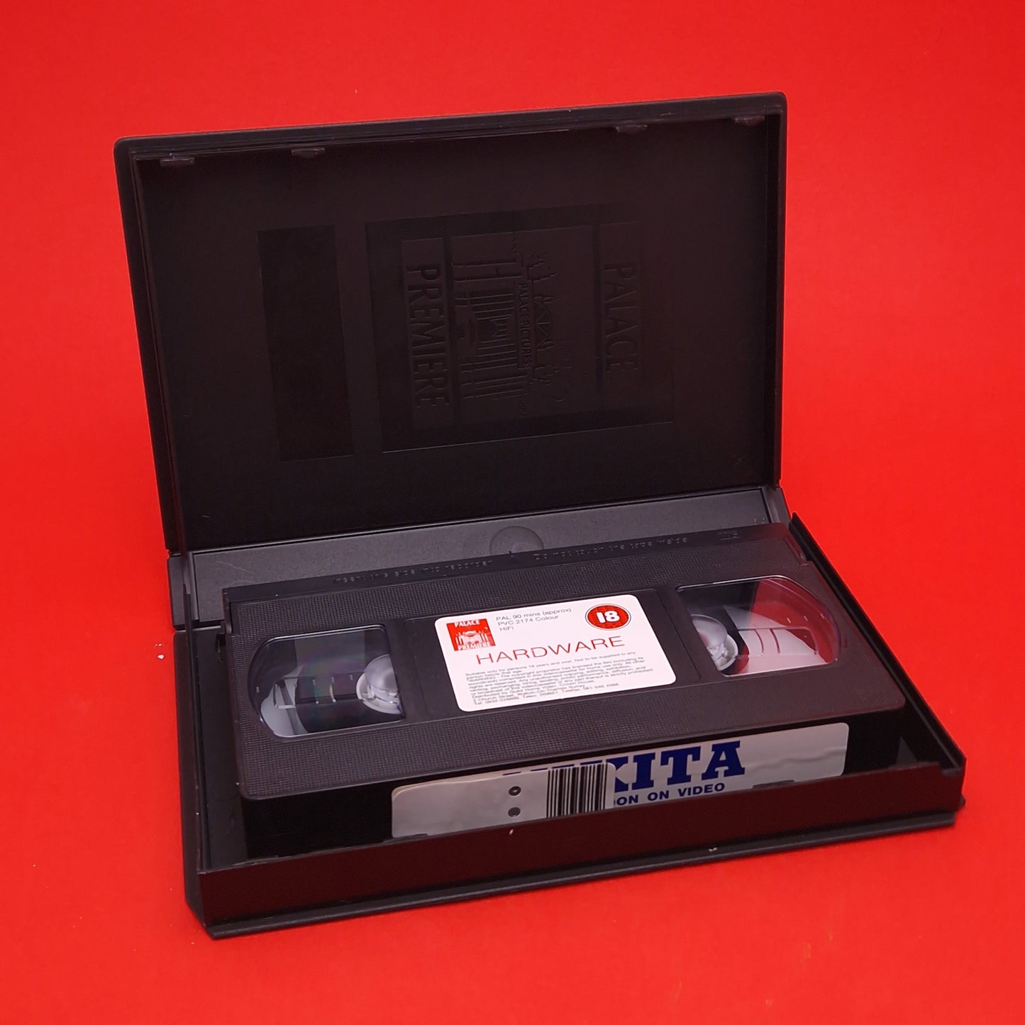 VHS Video ☆ HARDWARE ☆ 90s Big Box Ex Rental 15 Vintage