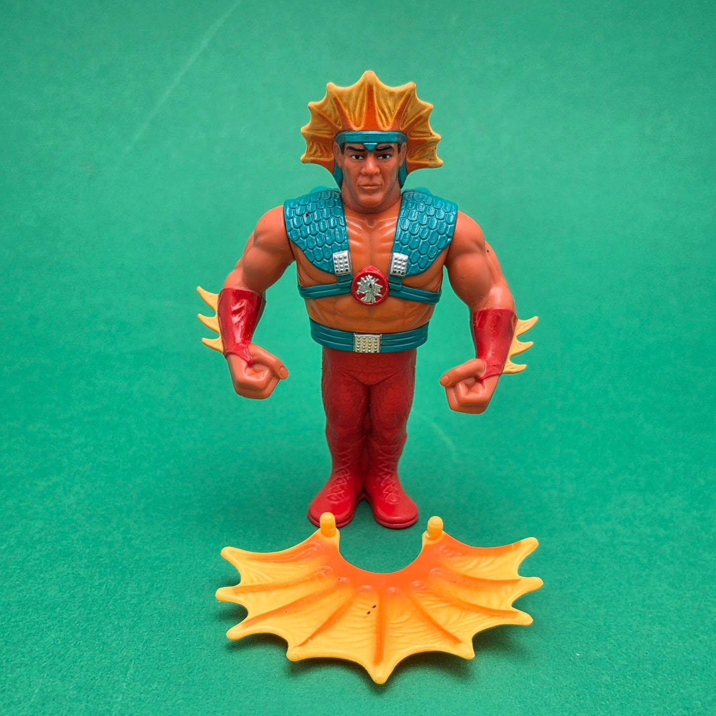 WWF HASBRO RICKY THE DRAGON STEAMBOAT & Cape Vintage Wrestling Figure ☆ 90s Series 4