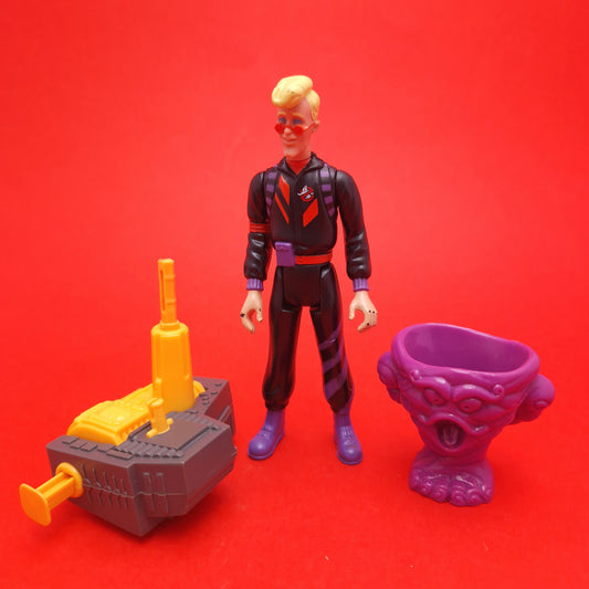 GHOSTBUSTERS ☆ EGON SPENGLER Power Pack Heroes Vintage Figure ☆ Loose 80s Kenner
