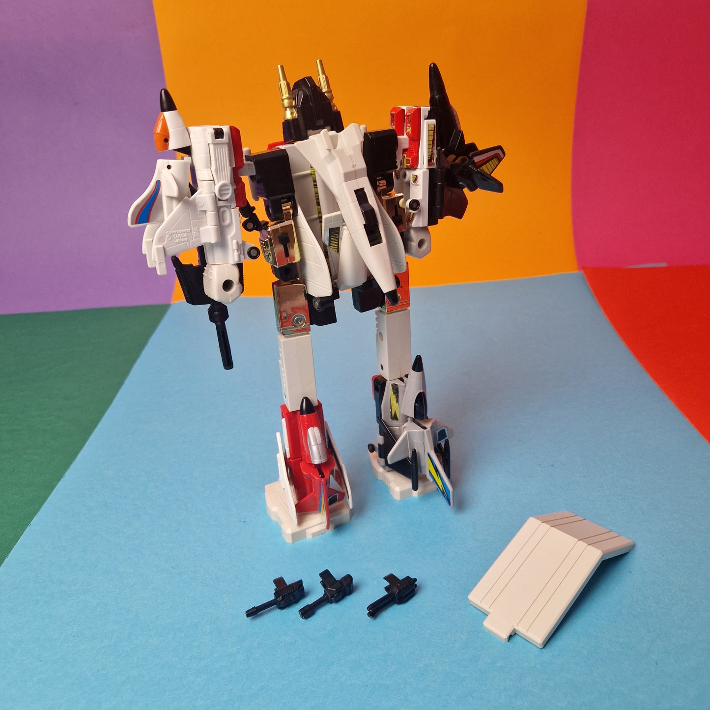 TRANSFORMERS G1 ☆ Combiners Aerialbots SUPERION Figure Near Complete ☆ Robot Vintage Original BOXED