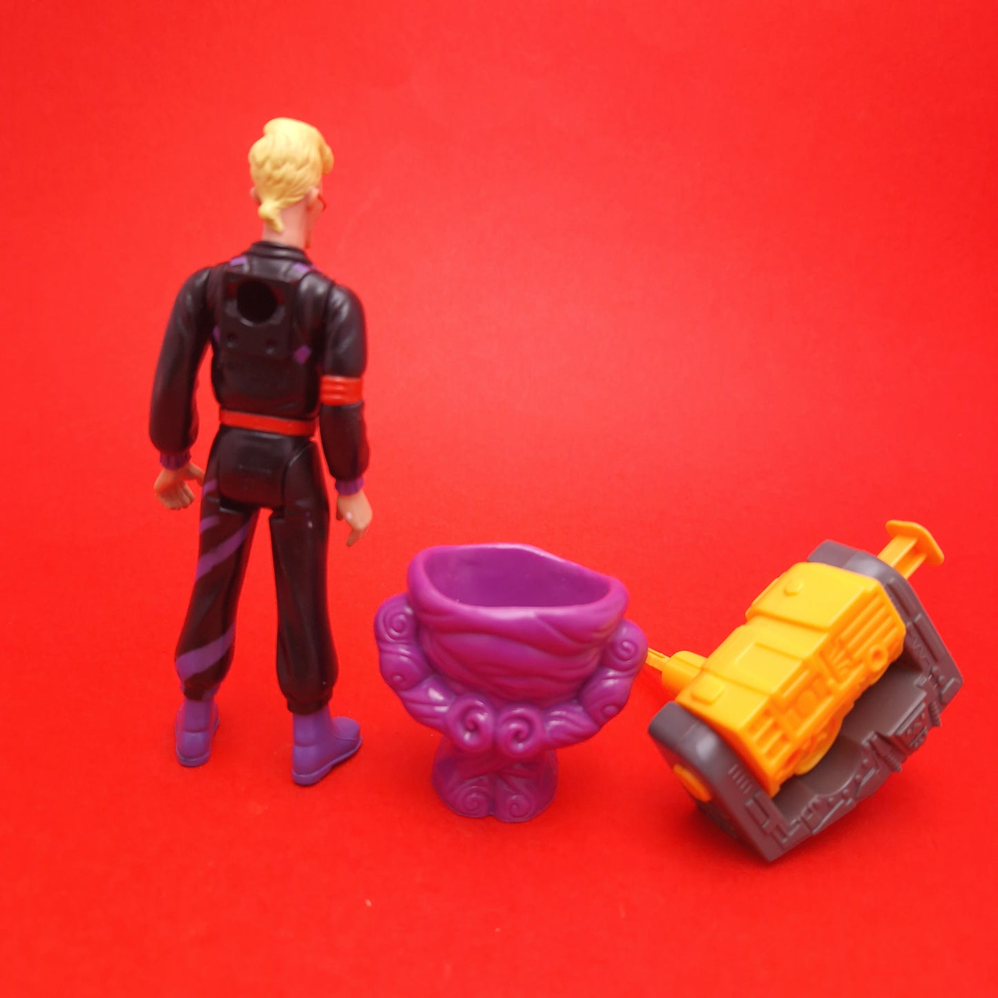 GHOSTBUSTERS ☆ EGON SPENGLER Power Pack Heroes Vintage Figure ☆ Loose 80s Kenner