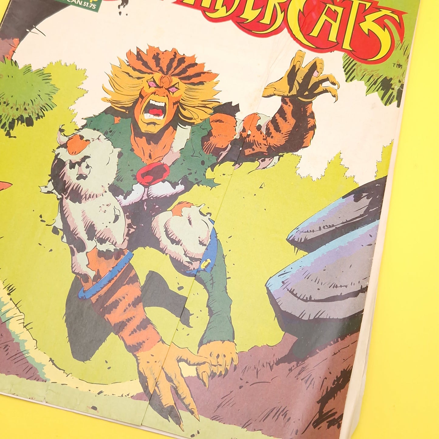 THUNDERCATS COMIC ☆ Vol 47 Vintage Original ☆ 80s Marvel Wild Tygra