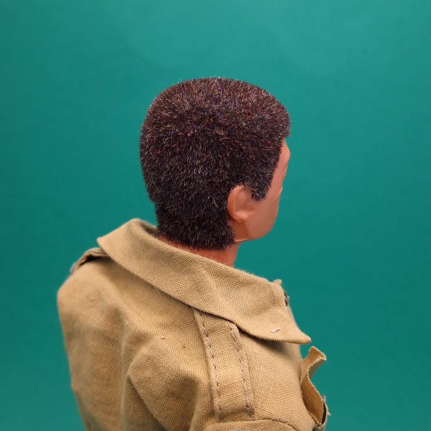 ACTION MAN ☆ BRITISH INFANTRY MAJOR Parts Uniform & Eagle Eye Figure 80's ☆ Vintage PALITOY Loose
