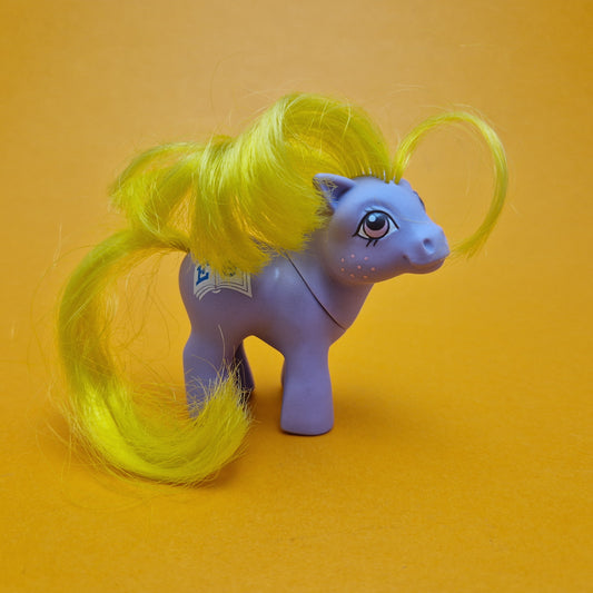 MY LITTLE PONY ☆ EURO BABY ALPHABET Playschool Vintage MLP Figure ☆ Loose 80s Hasbro