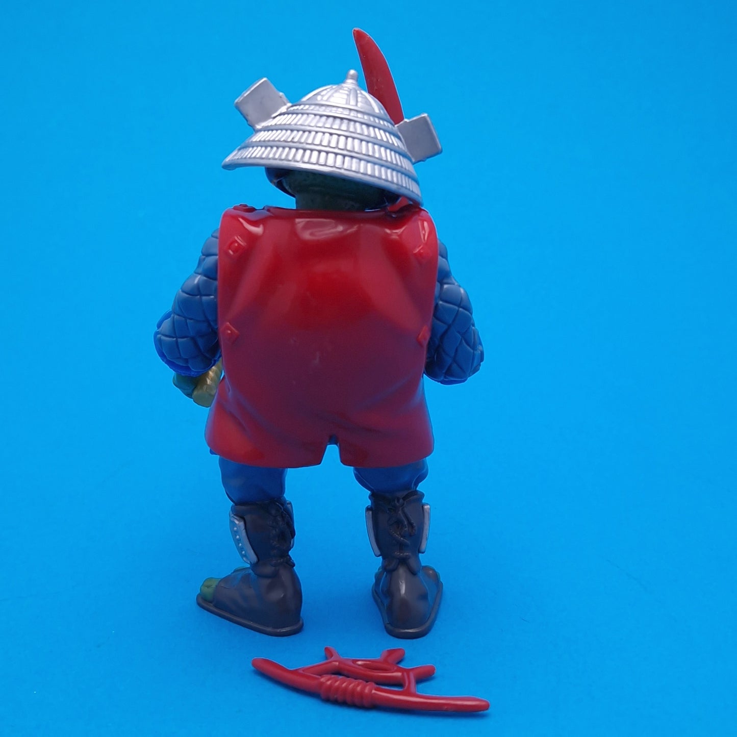 TEENAGE MUTANT NINJA TURTLES ☆ SAMURAI LEO MOVIE 3 Vintage Figure ☆ Loose Leonardo