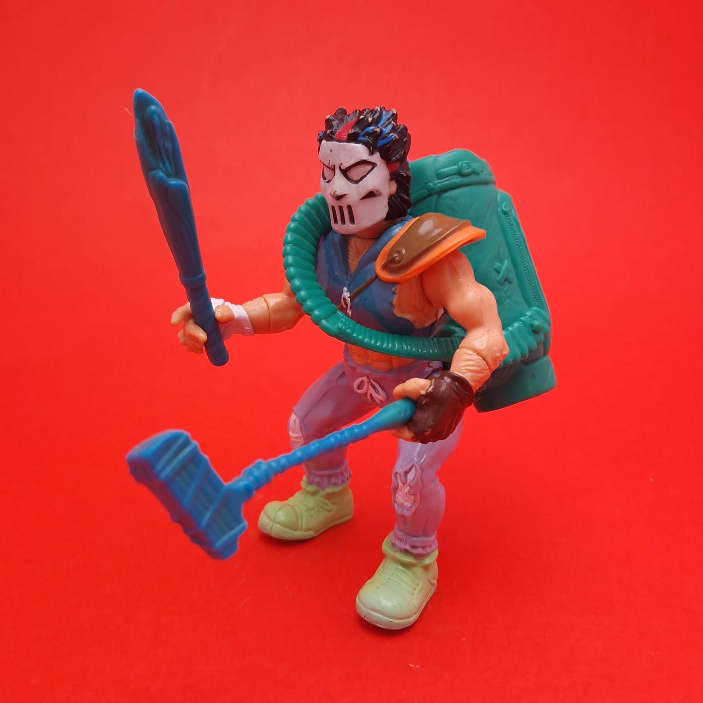 TEENAGE MUTANT NINJA TURTLES ☆ CASEY JONES Vintage Action Figure ☆ Loose