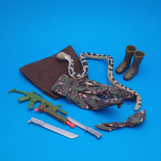 ACTION MAN ☆ SWAMP FIGHTER Accessories ☆ Vintage HASBRO 90's Loose