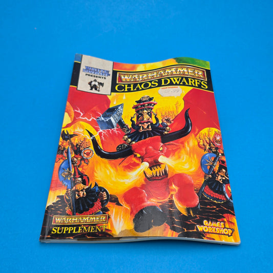 WARHAMMER ☆ CHAOS DWARFS Army Book Codex Fantasy Supplement 1994 OOP ☆ Vintage Original