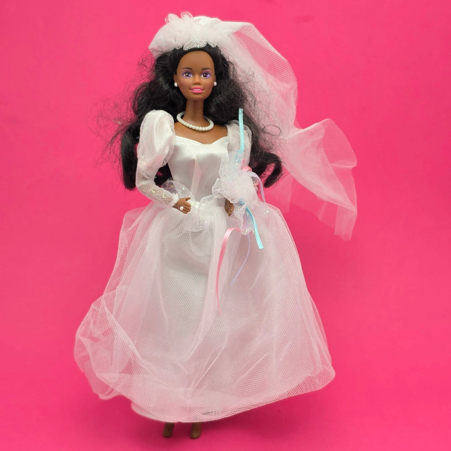 BARBIE ☆ DREAM WEDDING African American STACIE TODD Figure Doll Original Outfit ☆ Vintage Mattel 1993 Loose
