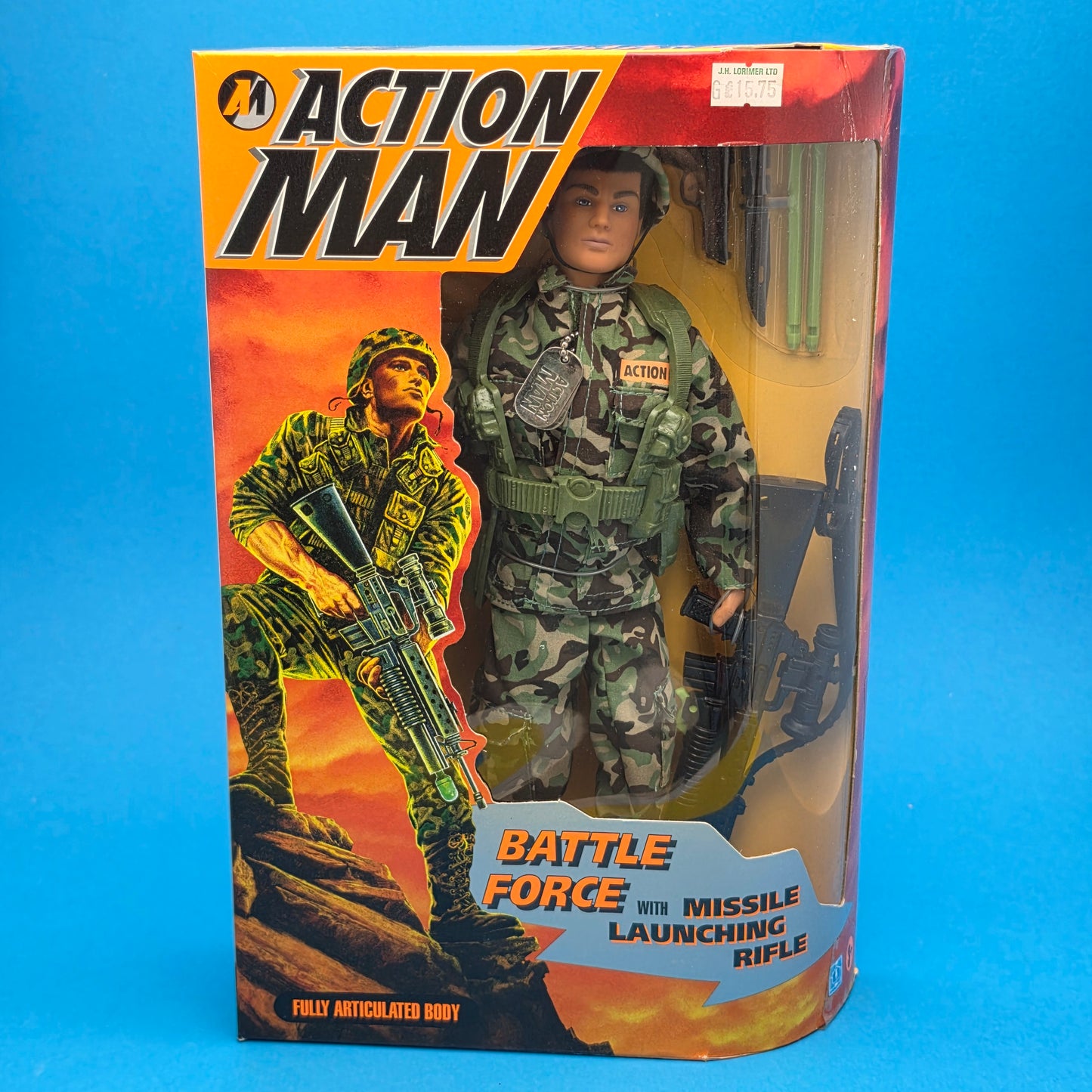 ACTION MAN ☆ BATTLE FORCE Figure Doll Vintage HASBRO SEALED BOXED 1993