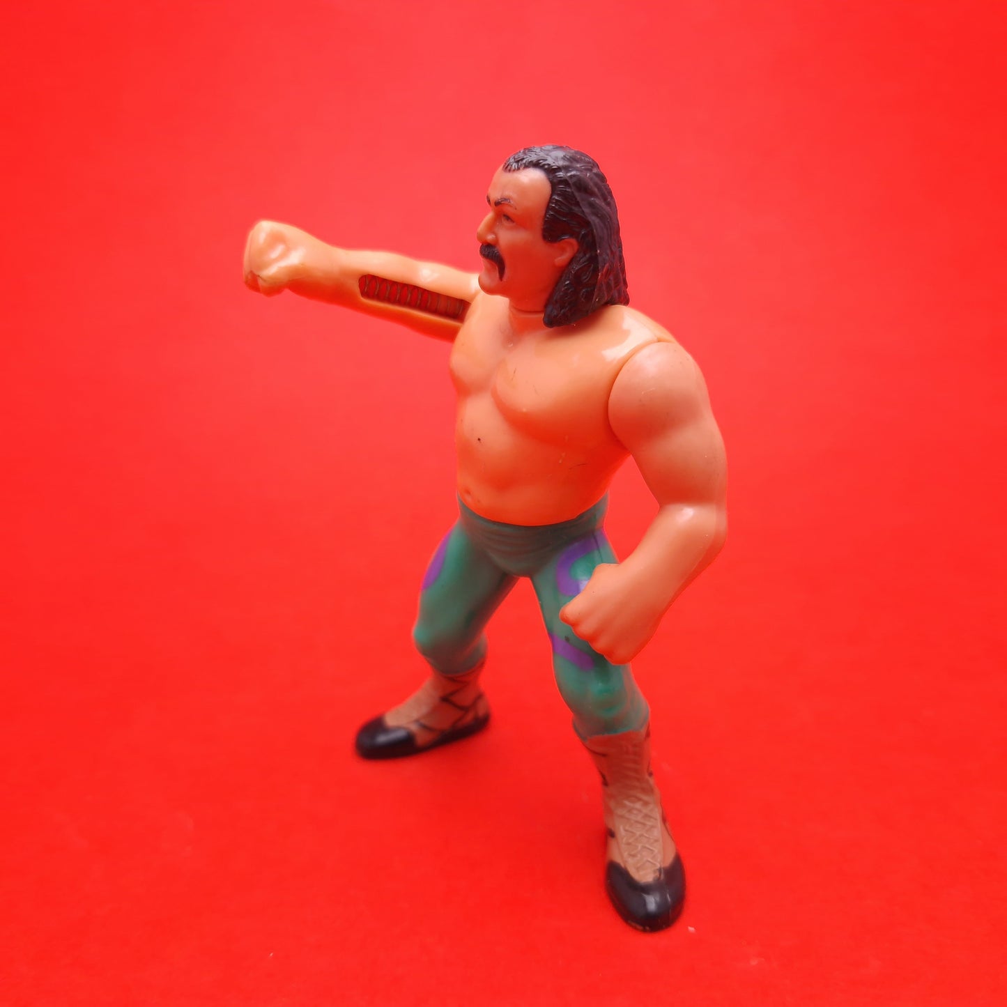 WWF HASBRO ☆ JAKE THE SNAKE Vintage Wrestling Figure ☆ Original 90s Series 1