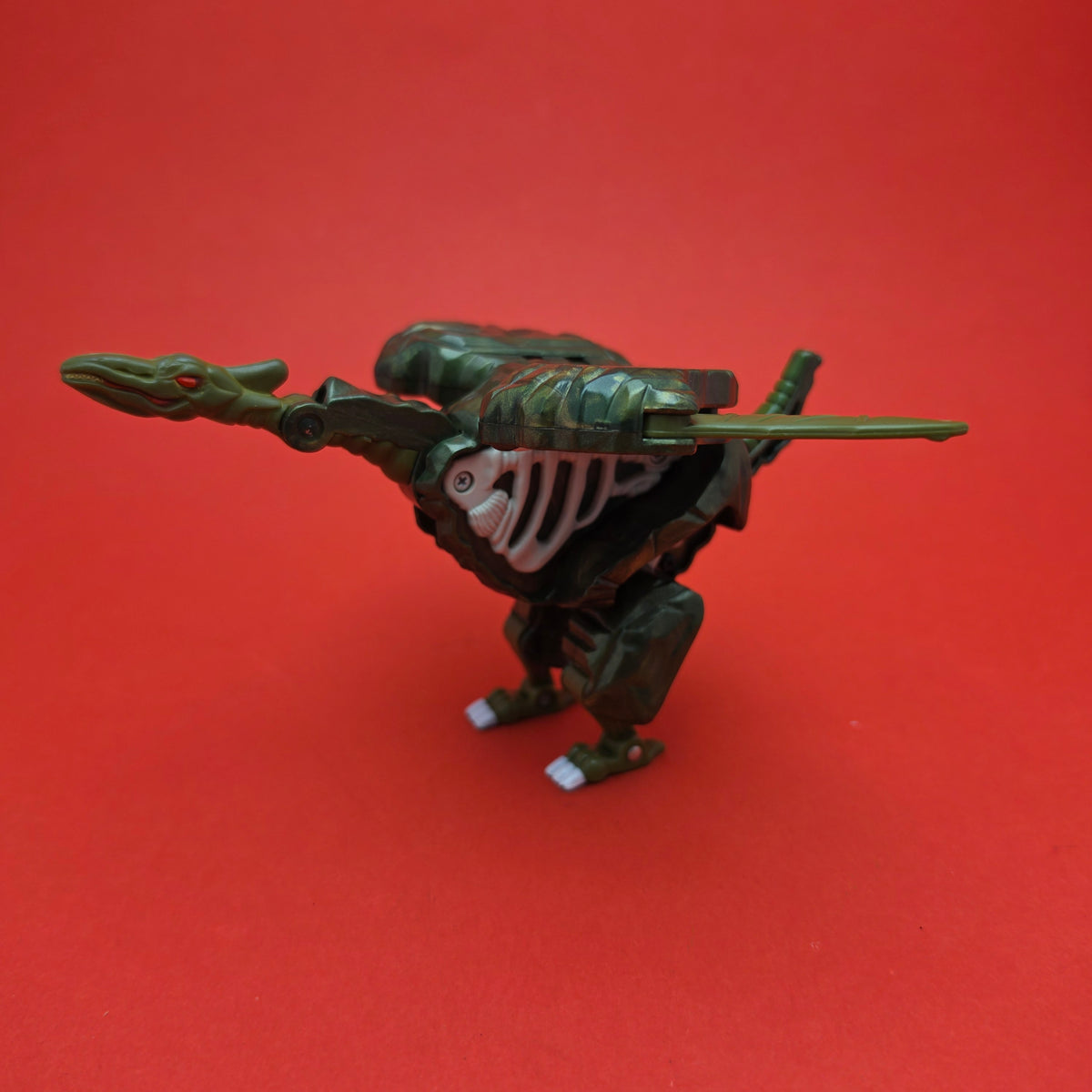 GOBOTS ROCK LORDS ☆ TERRA-ROC Rockasaur Figure ☆ Vintage 80s Tonka
