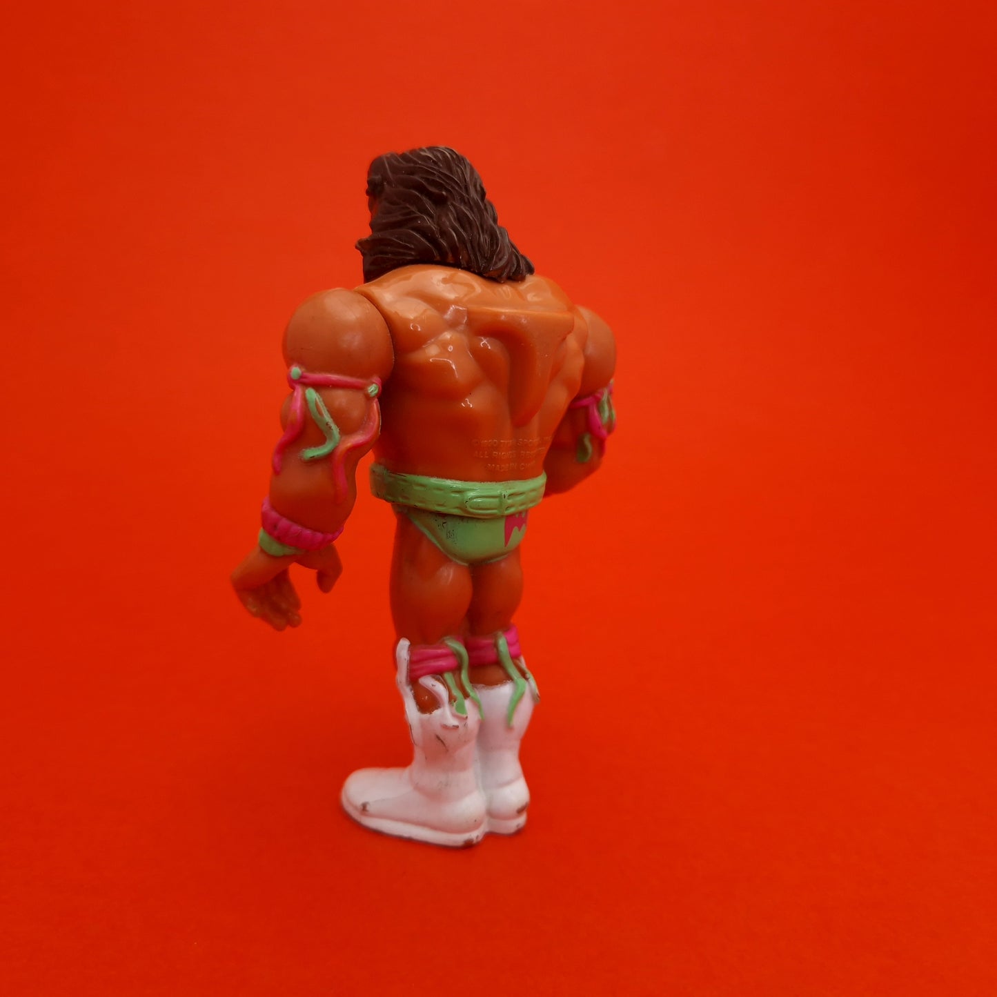 WWF HASBRO ☆ ULTIMATE WARRIOR Vintage Wrestling Figure ☆ Original 90s Series 1