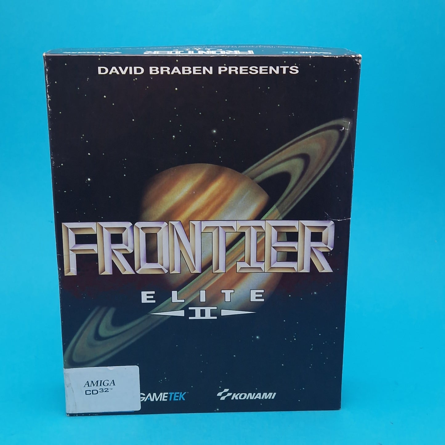 AMIGA CD32 ☆ ELITE 2 FRONTIER ☆ BIG BOX BOXED Vintage Retro Game Commodore 90s