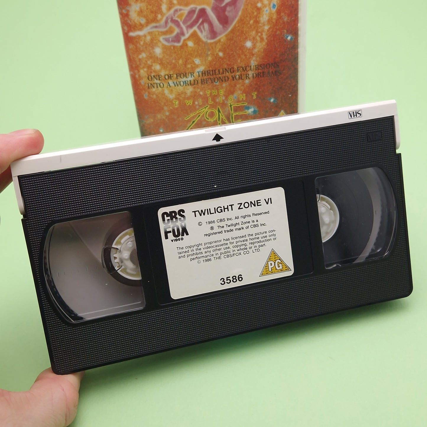 VHS Video ☆ HER PILGRIM SOUL THE TWILIGHT ZONE ☆ Vol Six PG Vintage