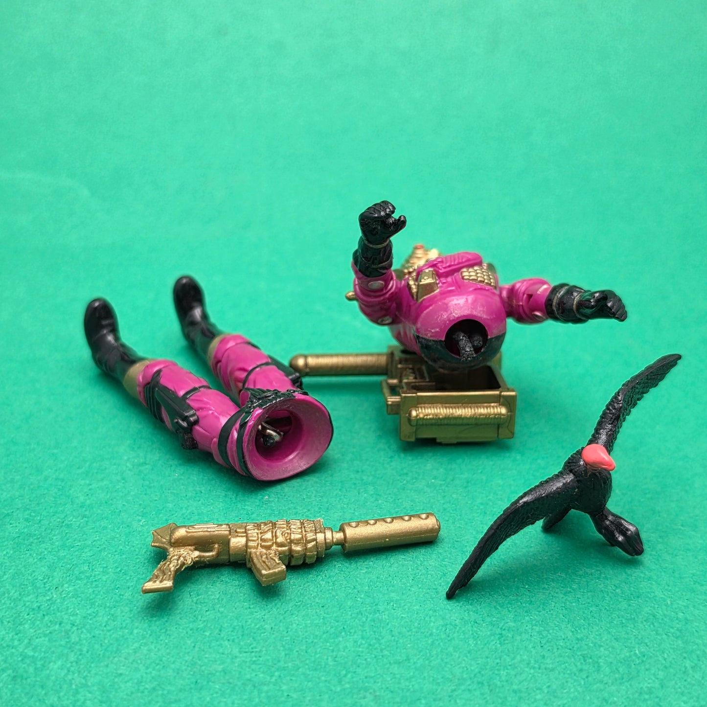 GI JOE ☆ VOLTAR Figure Complete ☆ Action Force Hasbro 1988 Dreadnok