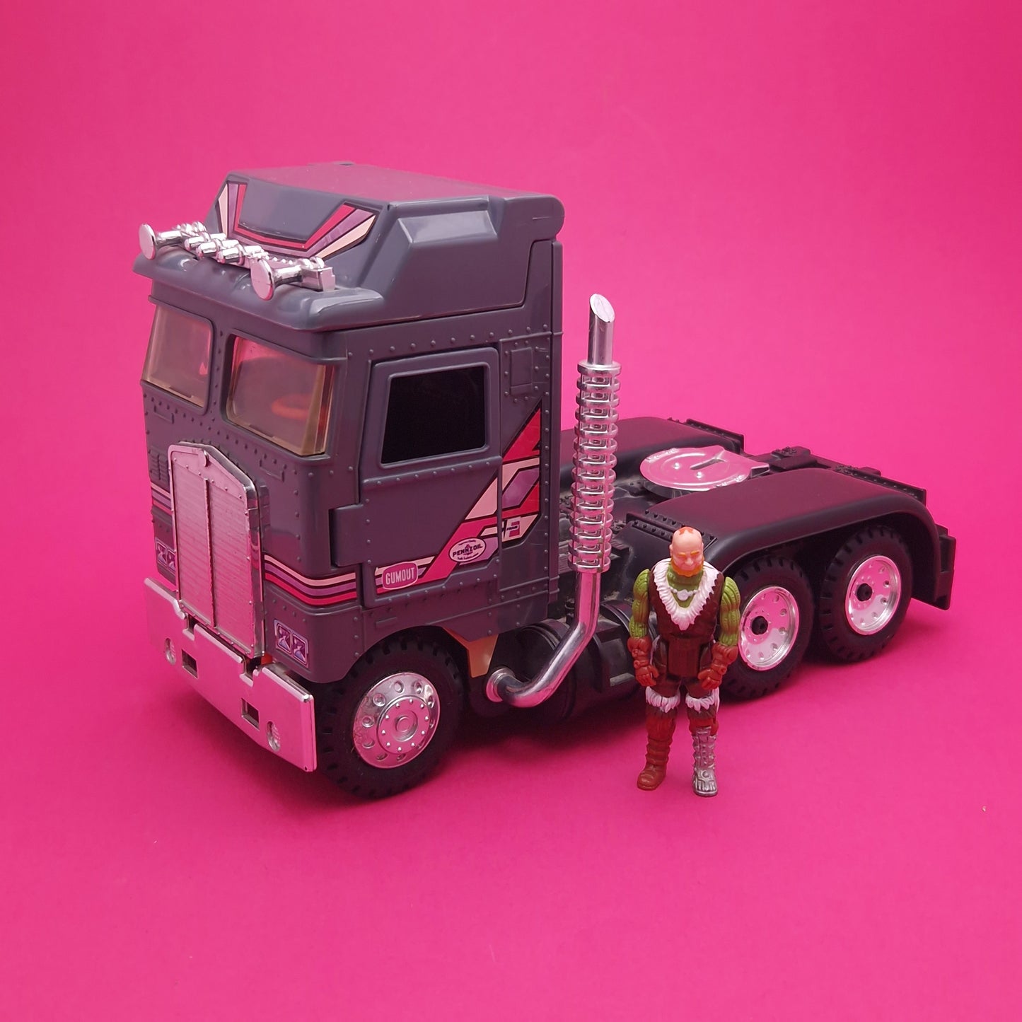 M.A.S.K ☆ BULLDOG / BULLDOZE Boris Buskin ☆ Loose Vintage MASK Kenner 80s