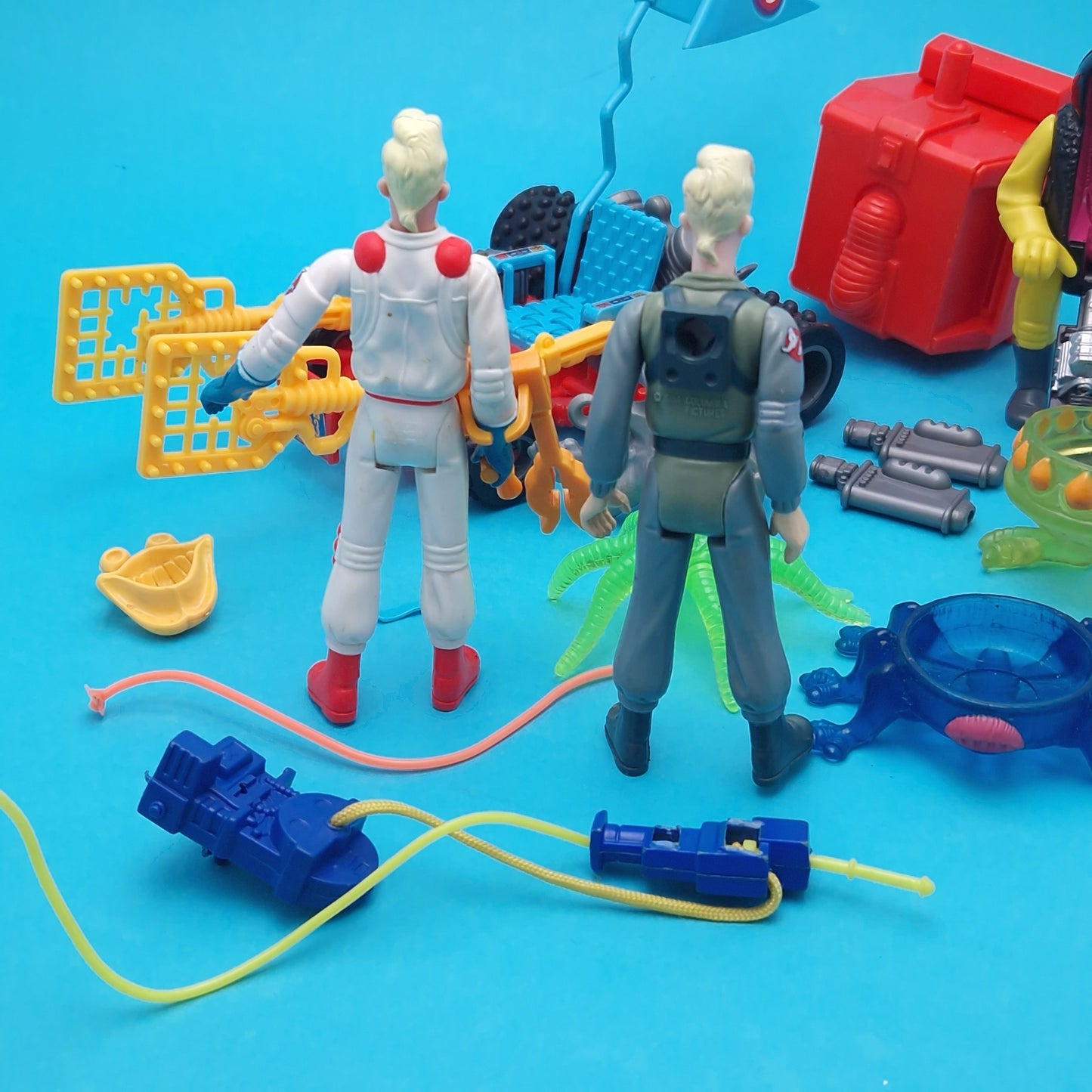 GHOSTBUSTERS ☆ BUNDLE of Figures and Vehicle Spares Vintage Figure ☆ Loose 80s Kenner Original