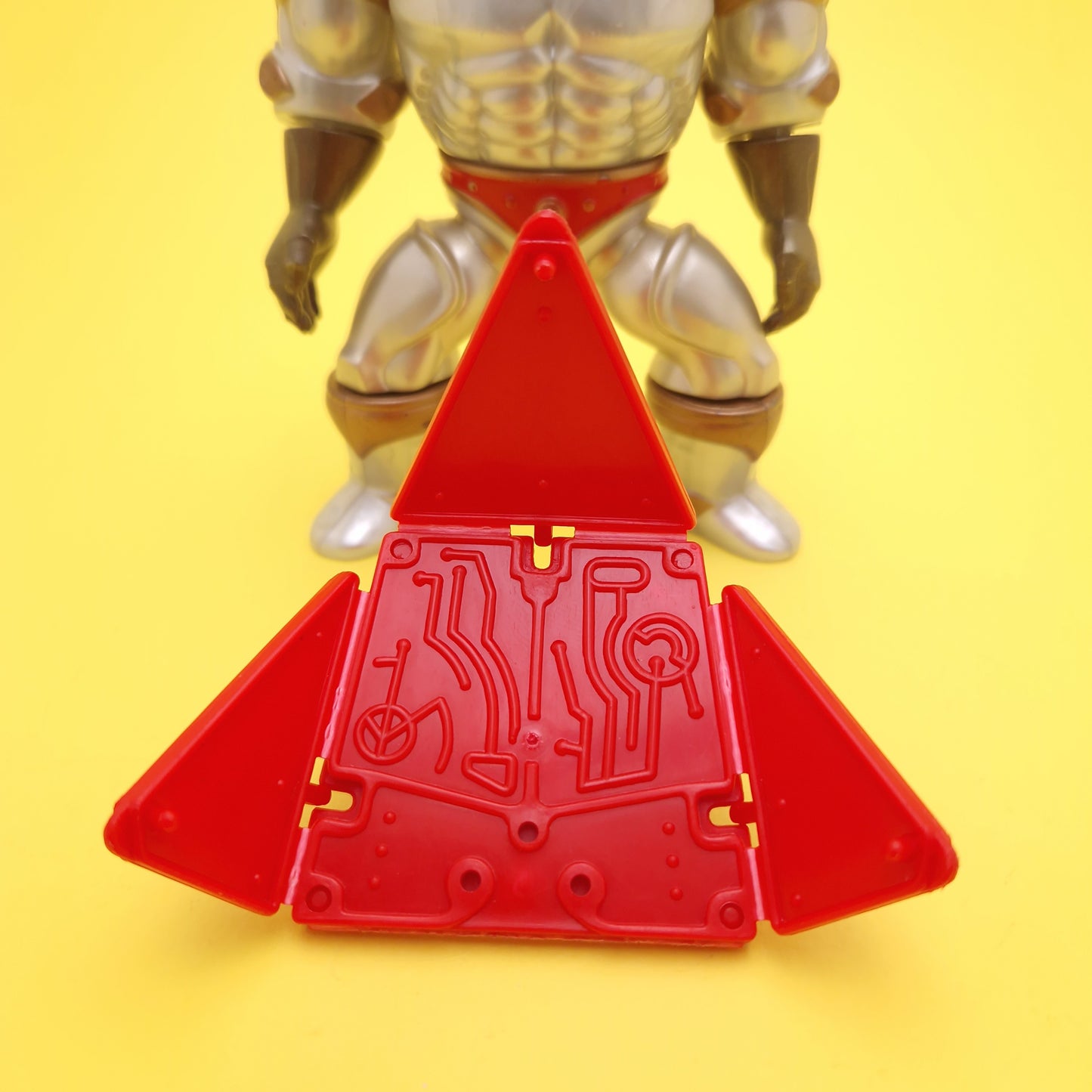 MASTERS OF THE UNIVERSE ☆ EXTENDAR Vintage Figure ☆ MOTU card 80s Mattel