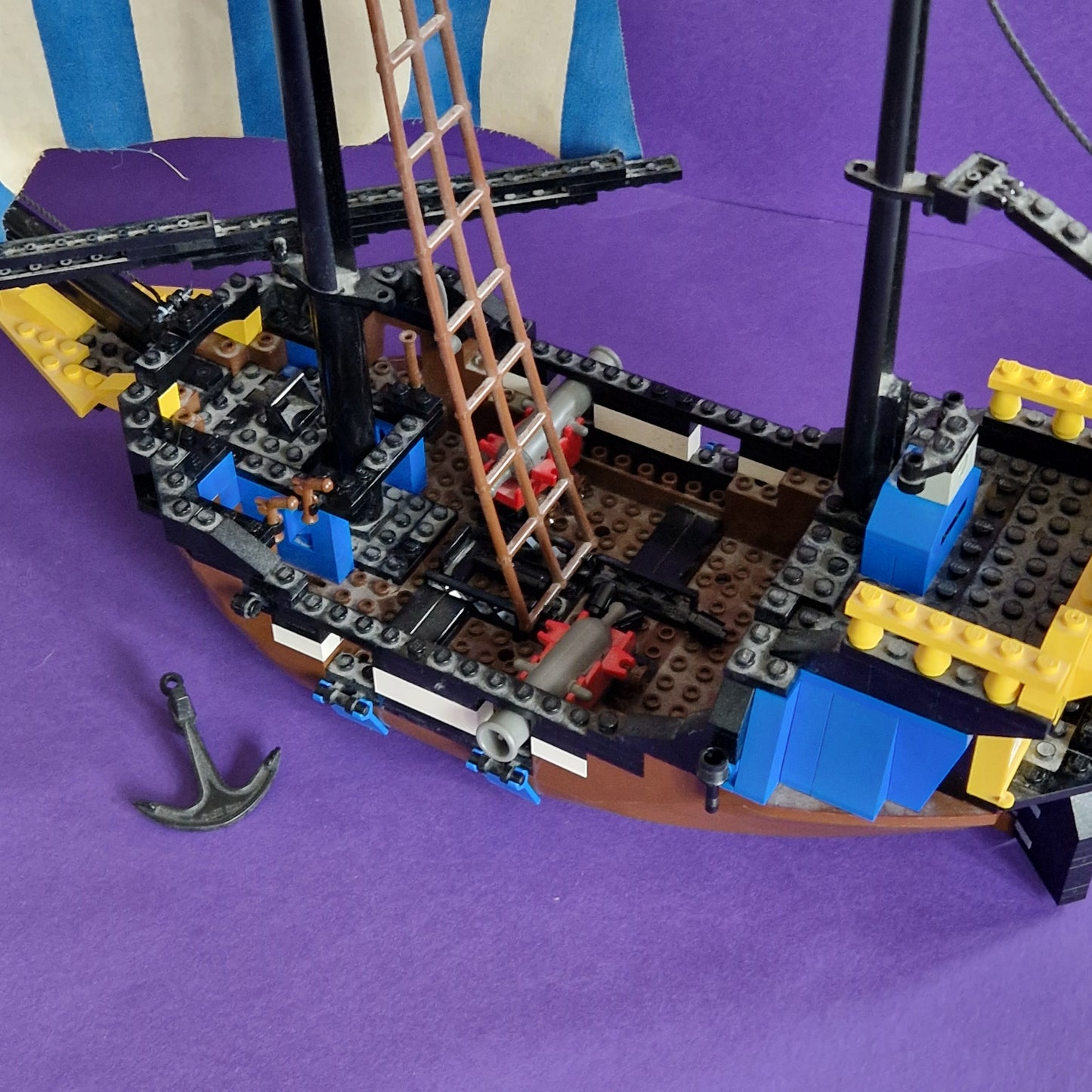 LEGO ☆ 6274 CARRIBBEAN CLIPPER Pirate Ship Mini Figure ☆ Vintage 80s Boxed