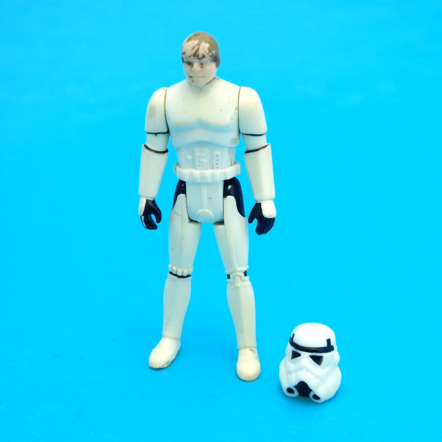 STAR WARS VINTAGE ☆ LUKE SKYWALKER STORMTROOPER Figure ☆ Original Kenner Loose