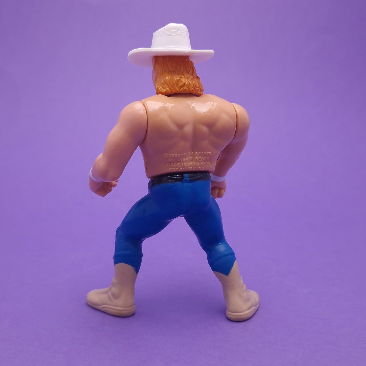 WWF HASBRO ☆ SMOKING GUNNS BILLY & BART GUNN Vintage Wrestling Figure ☆ Green Card Original 90s Series 11