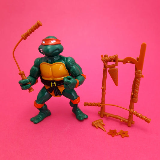 TEENAGE MUTANT NINJA TURTLES ☆ MICHAELANGEO Vintage Action Figure ☆ Loose