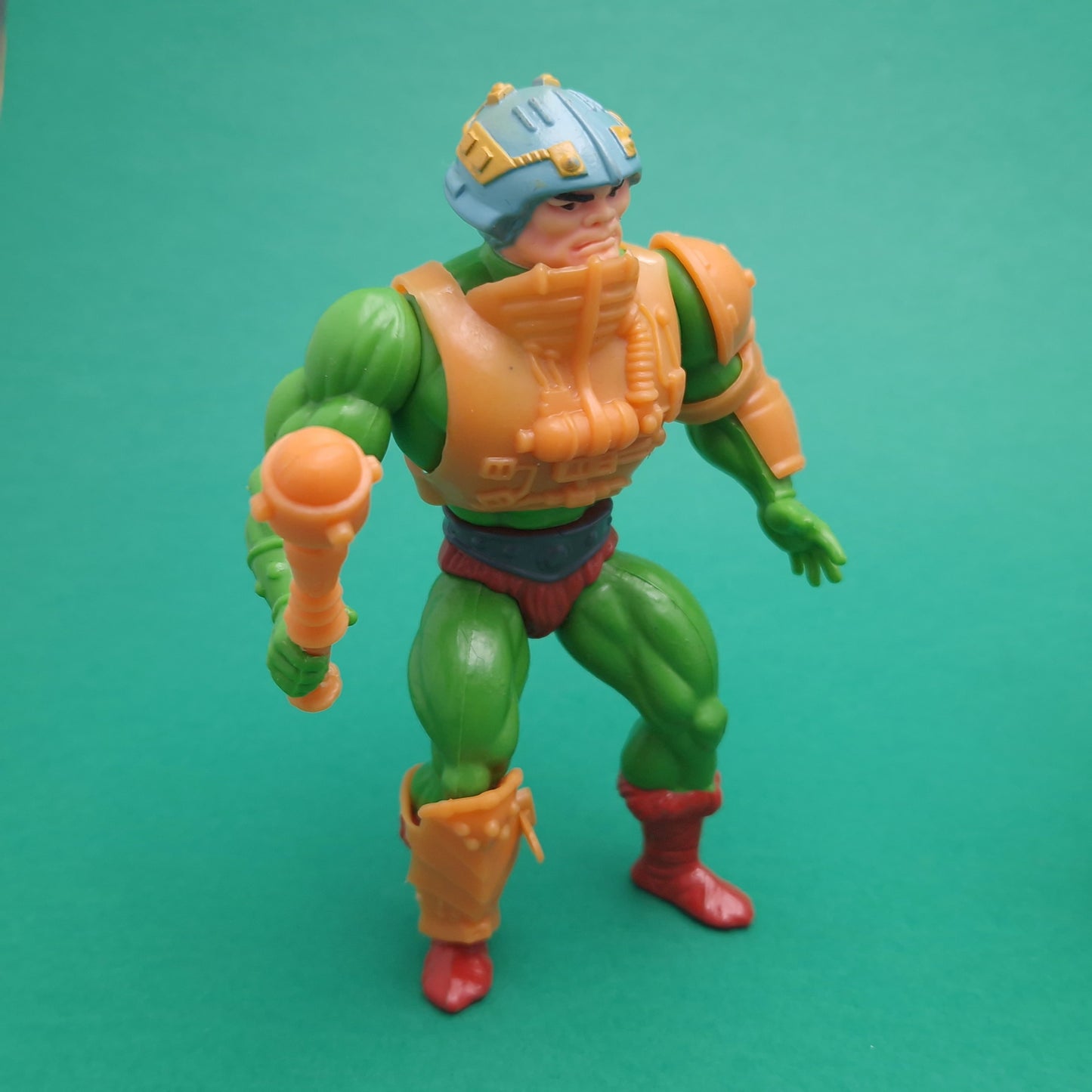 MASTERS OF THE UNIVERSE ☆ TEELA PRINCE ADAM MAN AT ARMS Vintage Figure ☆ MOTU Loose 80s Mattel Original
