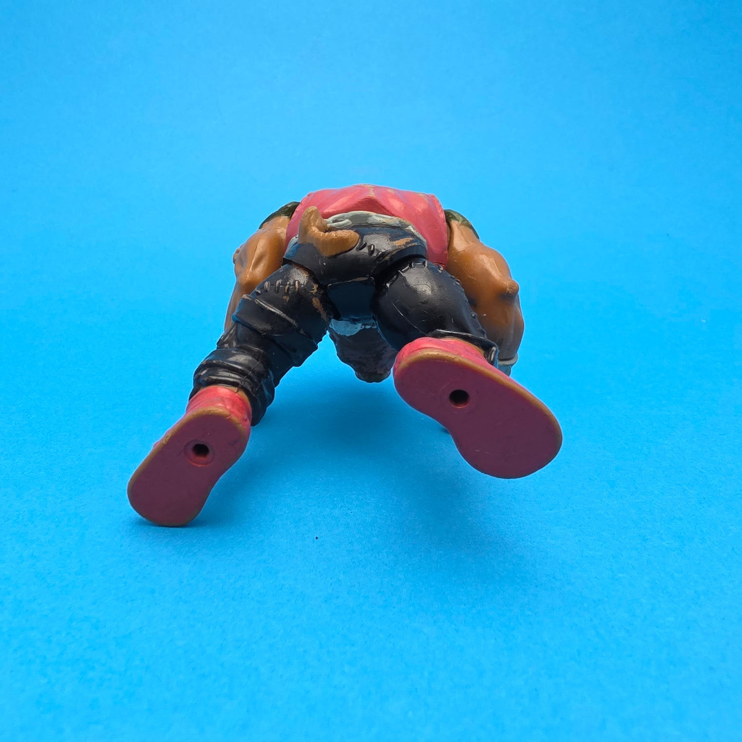 TEENAGE MUTANT NINJA TURTLES ☆ SOFT HEAD BEBOP Vintage Action Figure ☆ 90s Loose