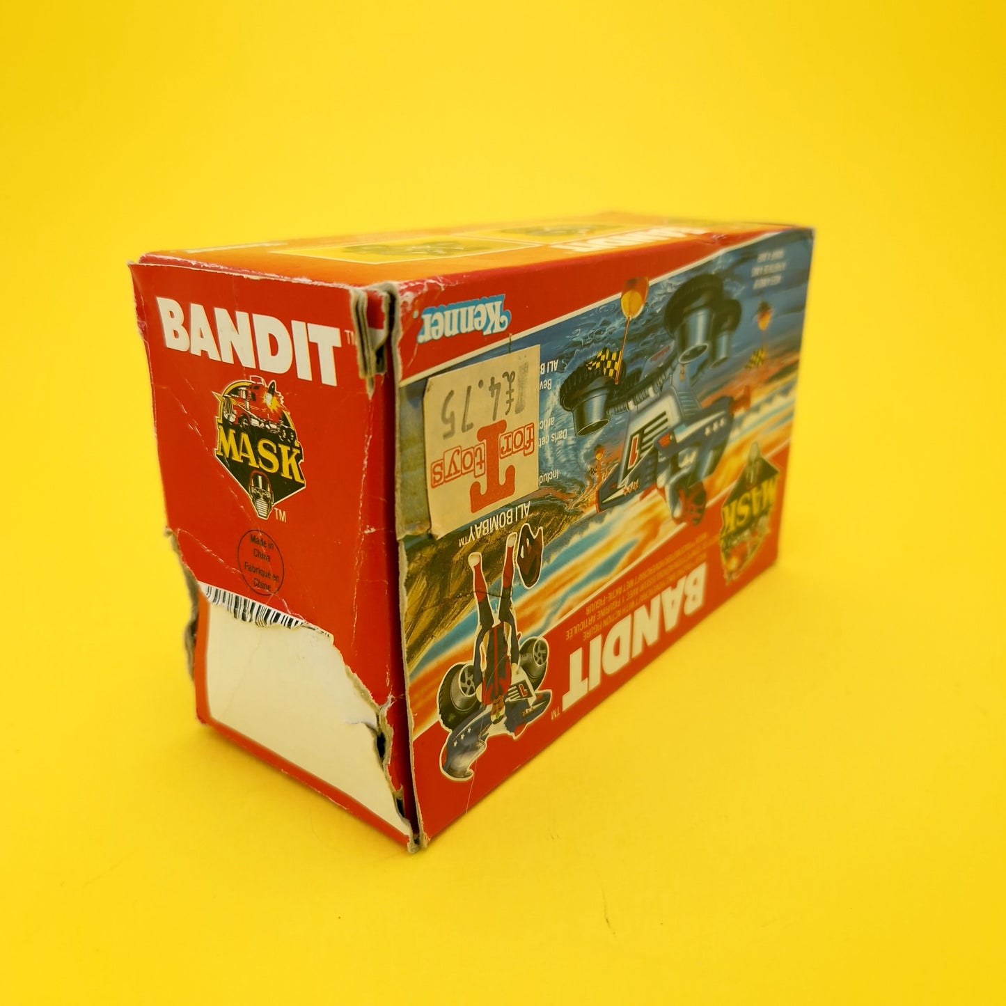 M.A.S.K ☆ BULLET / BANDIT Ali Bombay ☆ BOXED Complete Vintage MASK Kenner 80s EURO Box