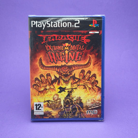PLAYSTATION 2 ☆ EARACHE EXTREME METAL RACING ☆ Sealed Vintage Retro Game Boxed & Manual PAL PS2 12+