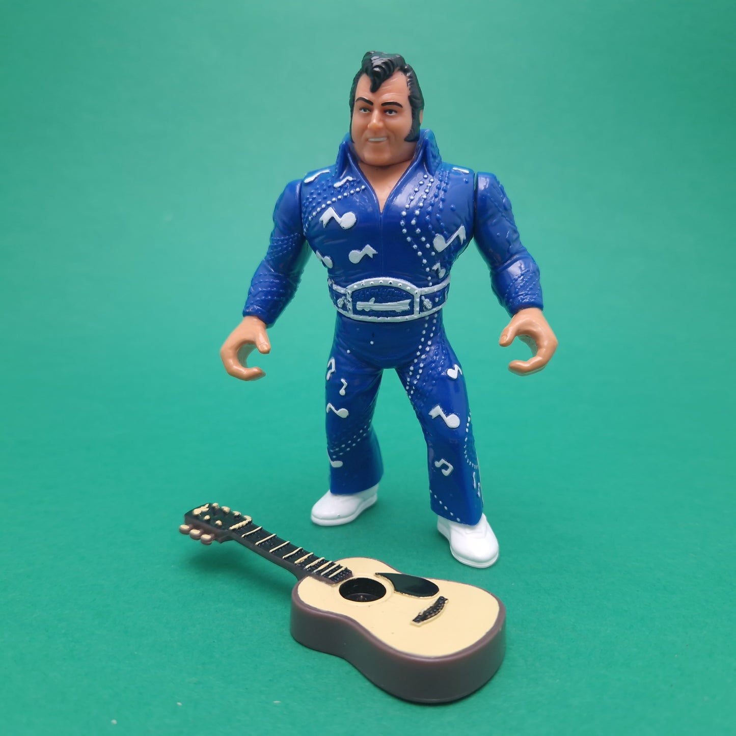 WWF HASBRO HONKEY TONK MAN Wrestling Figure Vintage Original ☆ Guitar 90s Complete