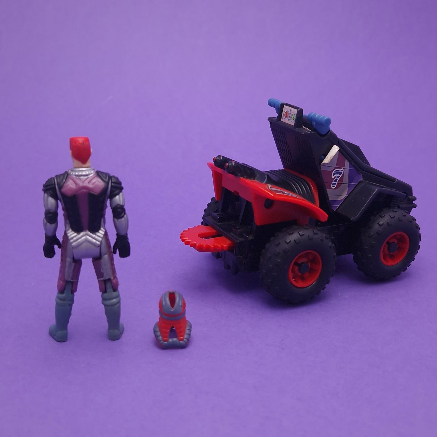 M.A.S.K ☆ IGUANA LESTER SLUDGE Vintage Figure Vehicle ☆ MASK Kenner 80s