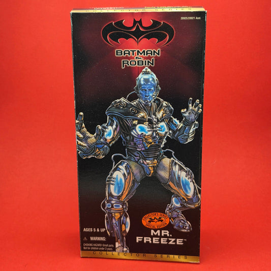 BATMAN & ROBIN ☆ MR FREEZE 12' Collectors Doll Figure ☆ Original 90s Sealed Boxed Kenner