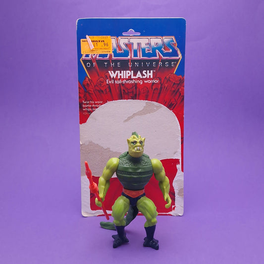 MASTERS OF THE UNIVERSE ☆ WHIPLASH Vintage Figure ☆ MOTU Loose 80s Mattel