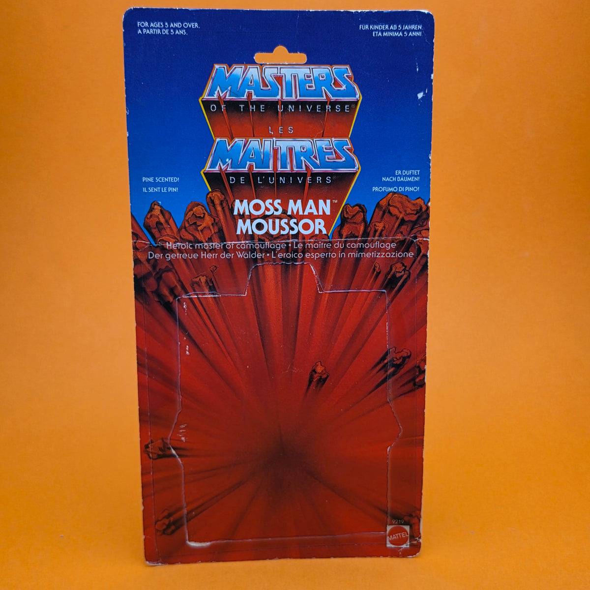 MASTERS OF THE UNIVERSE ☆ MOSSMAN Card Vintage Figure ☆ MOTU 80s Mattel