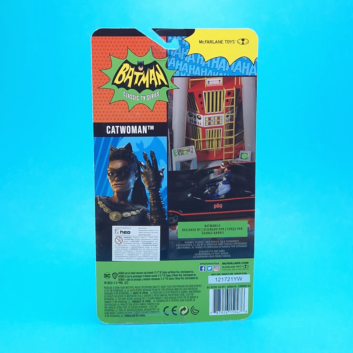 DC Retro CATWOMAN 66 The Classic Batman 1966 TV show Action Figure McFarlane MOC Sealed