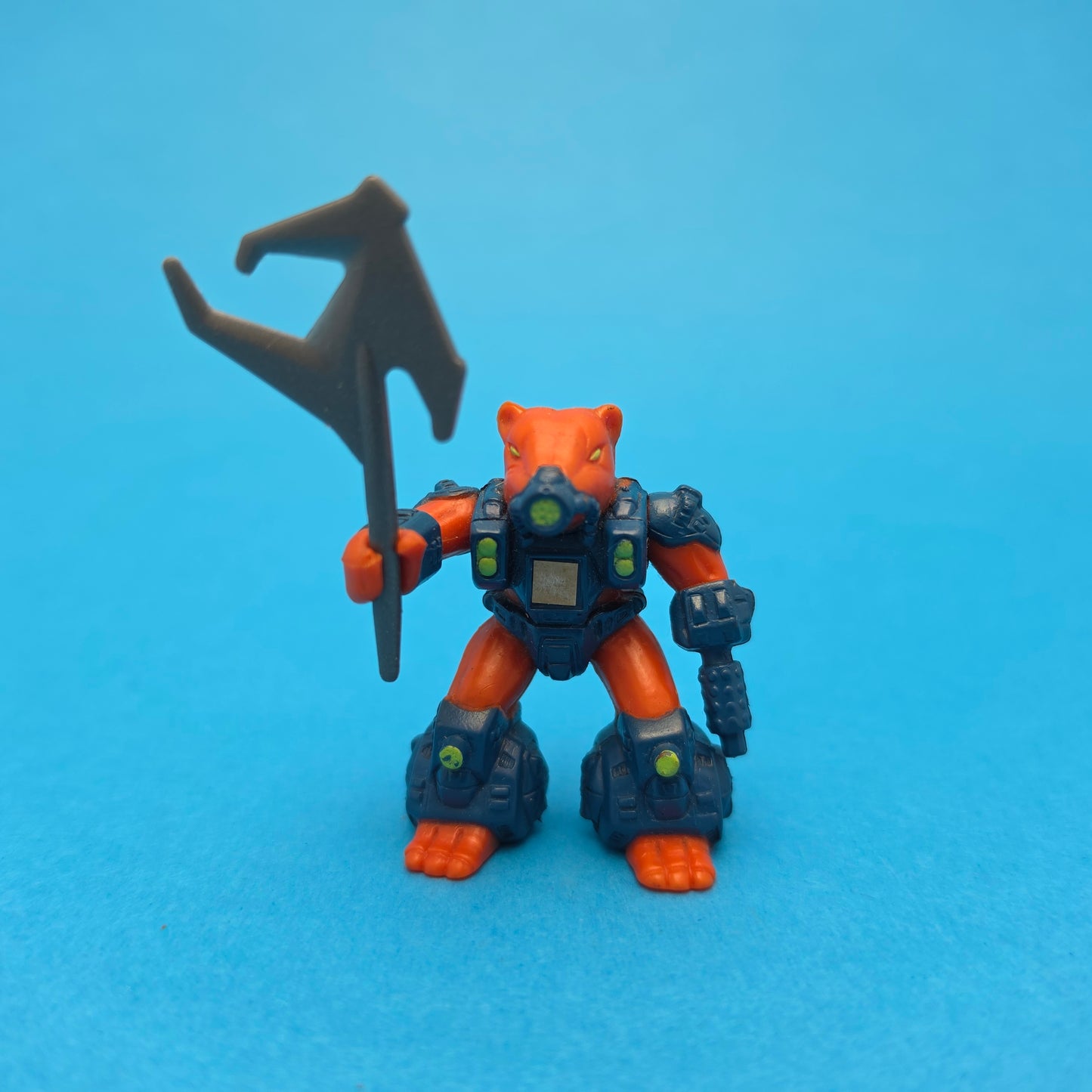 BATTLE BEASTS ☆ WAR WEASEL #24 Action Figure ☆ Vintage Original 80s Hasbro Takara