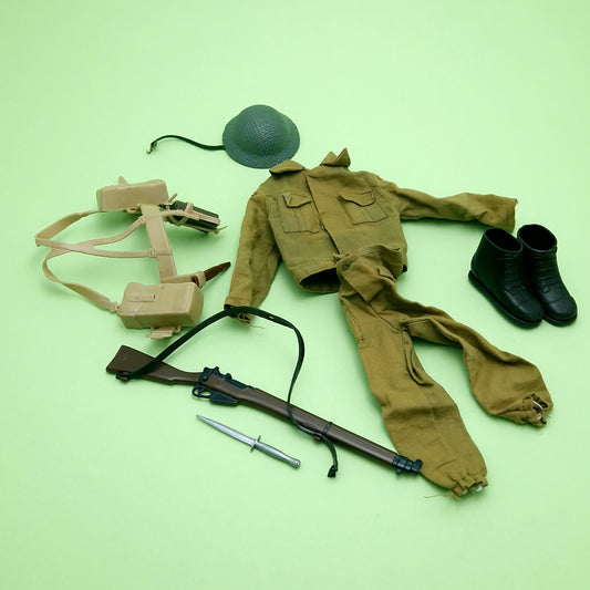 ACTION MAN ☆ ROYAL ENGINEERS Action Man Figure Uniform 80's ☆ Vintage PALITOY Loose