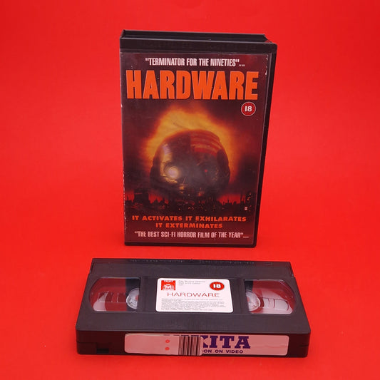 VHS Video ☆ HARDWARE ☆ 90s Big Box Ex Rental 15 Vintage