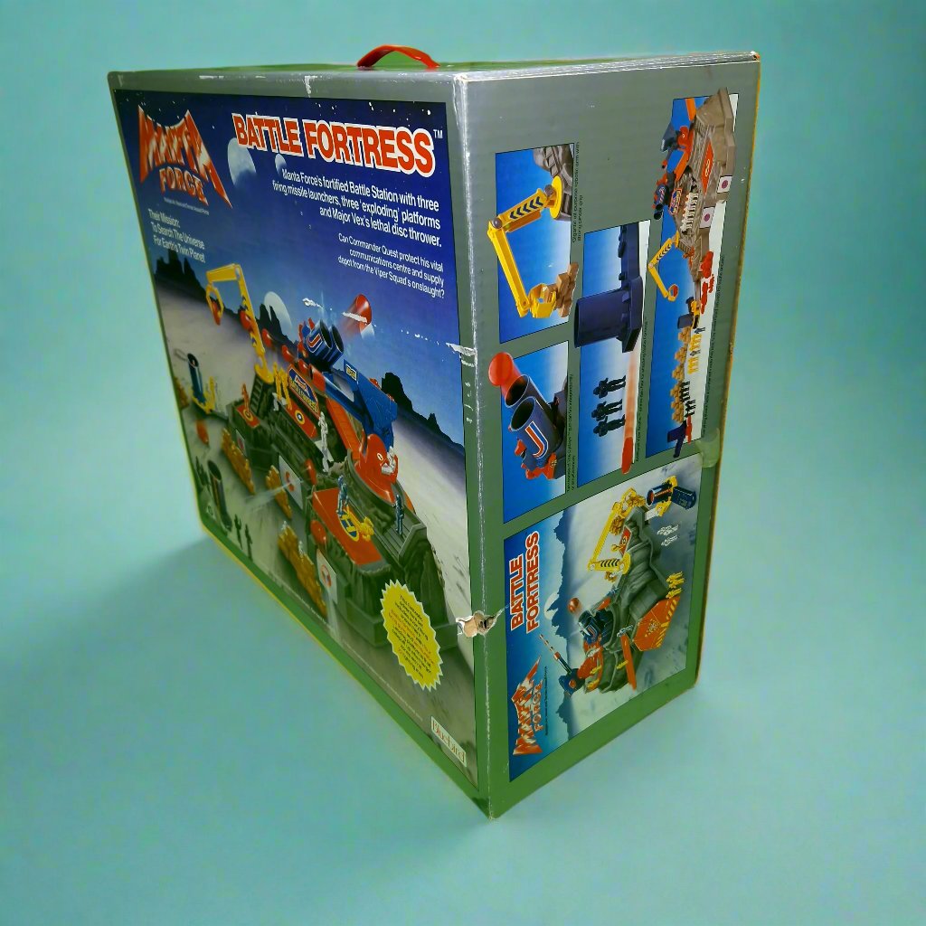 MANTA FORCE ☆ BATTLE FORTRESS Mini Figures ☆ BOXED Bluebird 80s