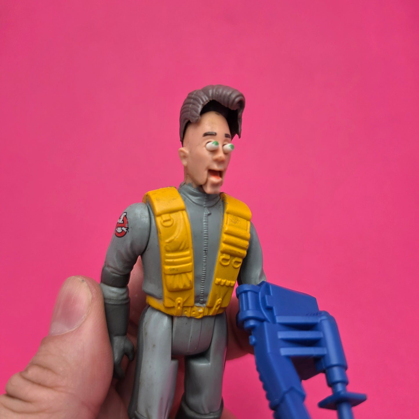 GHOSTBUSTERS ☆ PETER VENKMAN FRIGHT FEATURES Figure ☆ Loose 80s Kenner Original