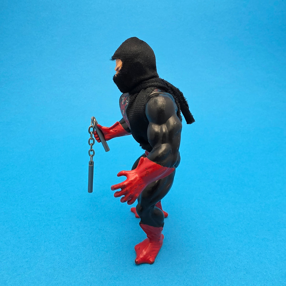 MASTERS OF THE UNIVERSE ☆ NINJOR Vintage Figure ☆ MOTU Loose 80s Mattel