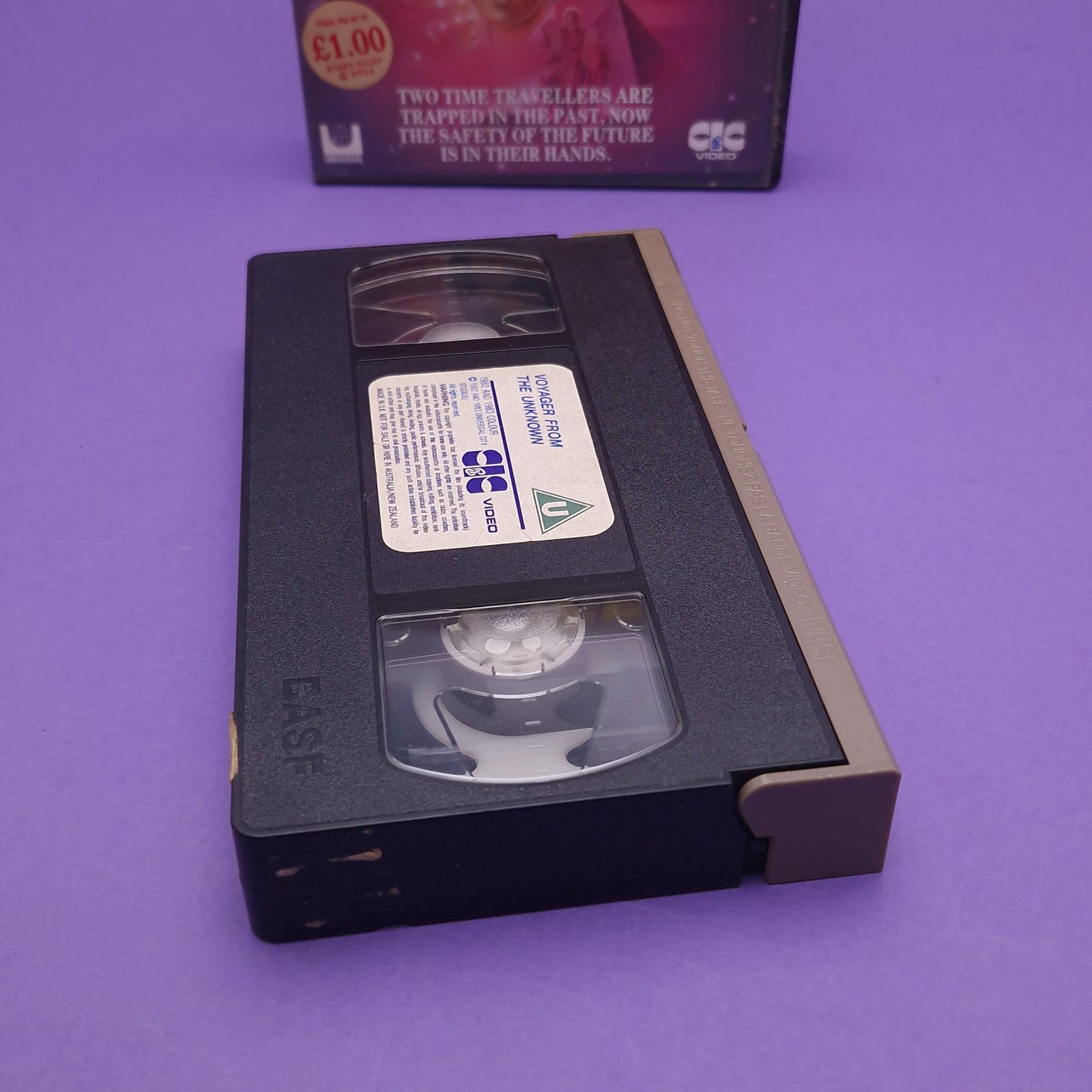 VHS Video ☆ VOYAGER FROM THE UNKNOWN ☆ 80s Big Box Ex Rental Vintage U