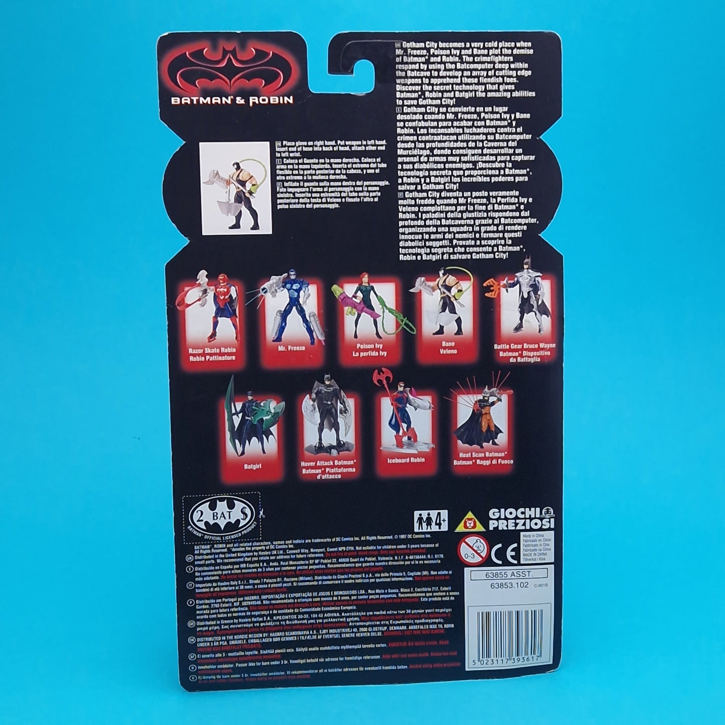 BATMAN & ROBIN ☆ BANE Vintage Figure ☆ Original 90s Sealed Carded Kenner