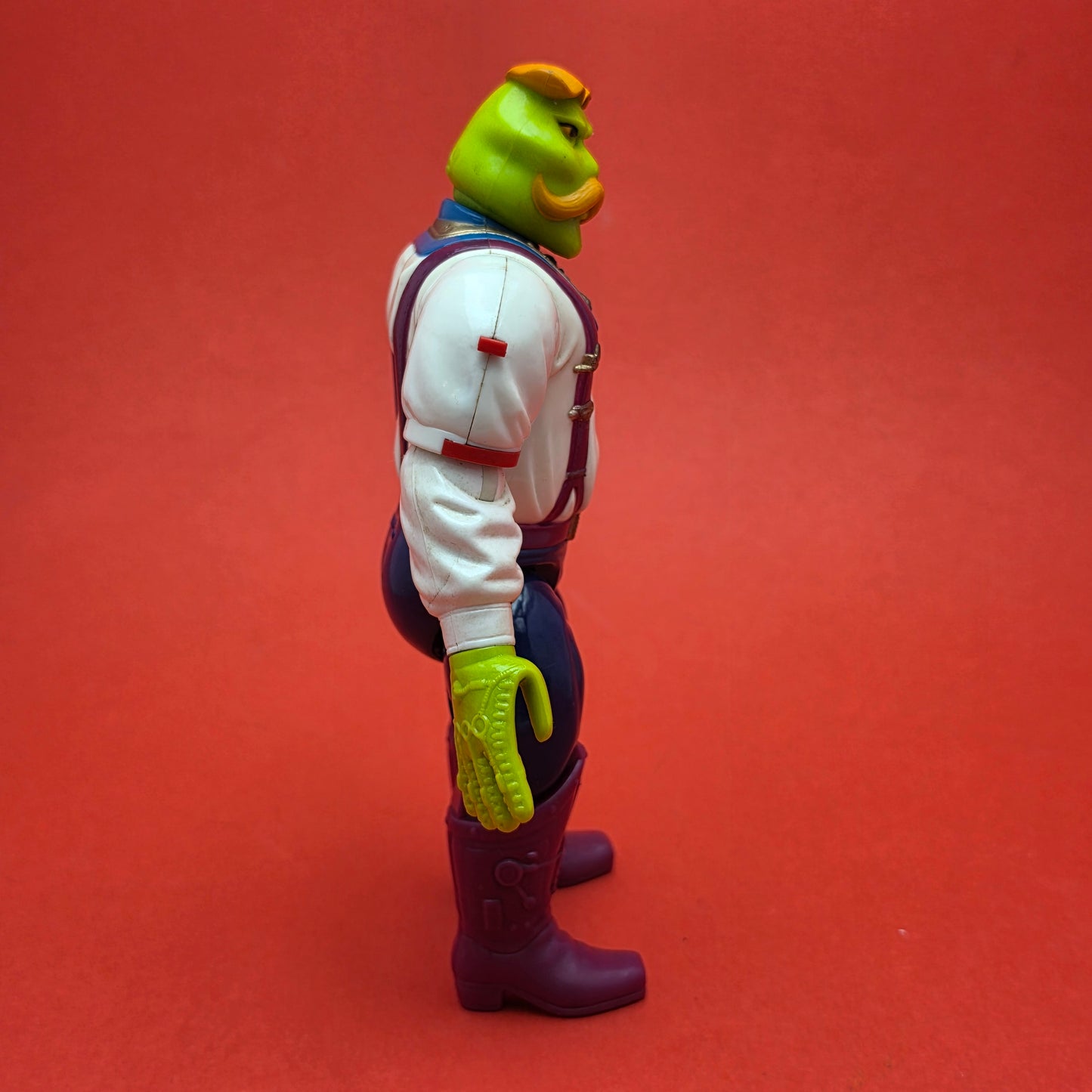 BRAVESTARR ☆ HANDLE BAR Plates Figure ☆ Vintage Mattel Original 80s Loose
