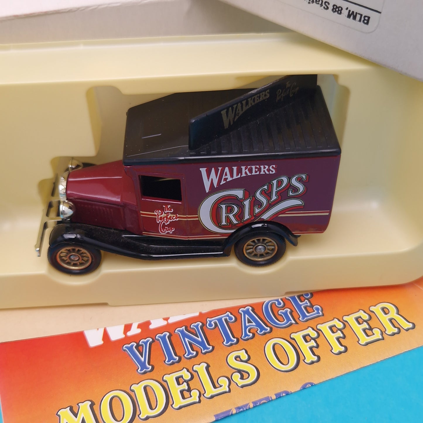 WALKERS LLEDO ☆ DAYS GONE BY Mail away cars x5 ☆ Vintage 90s Boxed