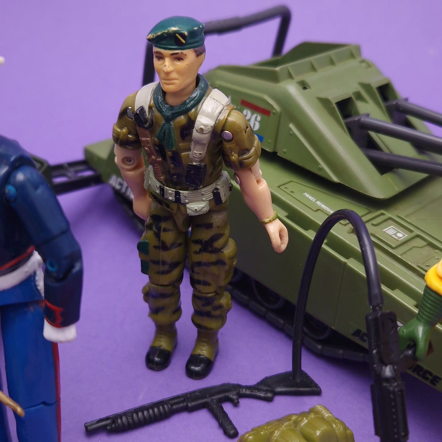GI JOE ☆ JOBLOT Bundle RED LASER GUNG HO FALCON AIRTIGHT Armadillo Slam Figures ☆ Action Force Hasbro