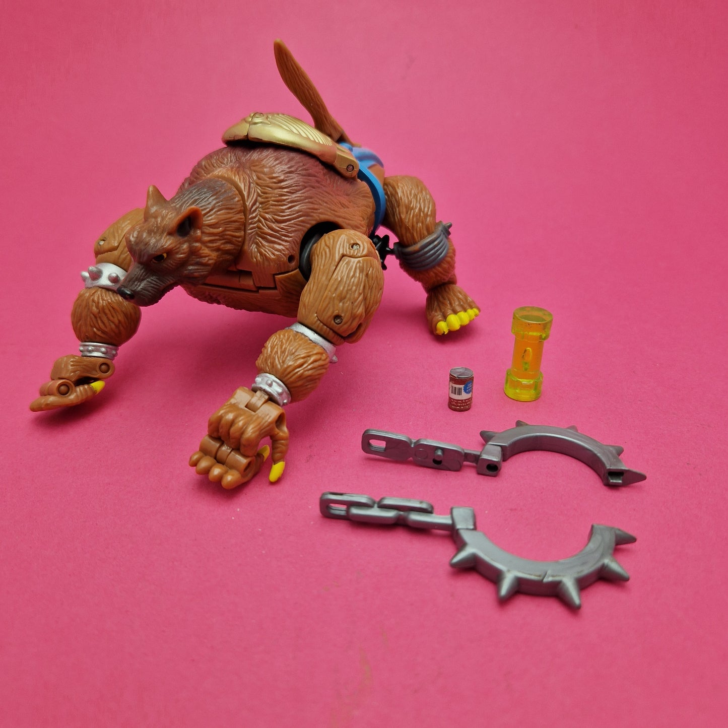 TEENAGE MUTANT NINJA TURTLES ☆ RAHZAR Mutations Figure ☆ Vintage Loose Complete